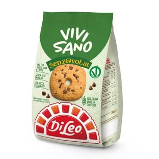 Peptidekoekjes in chocolade, zonder melk en eieren, 280 g, Vivisano