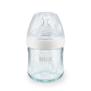 Nuk NS Flasche Flasche x 120ml + Silikonsauger weich orif S asort.