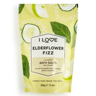 Elderflower Fizz Signature Bath Salt, 500 g, I Love