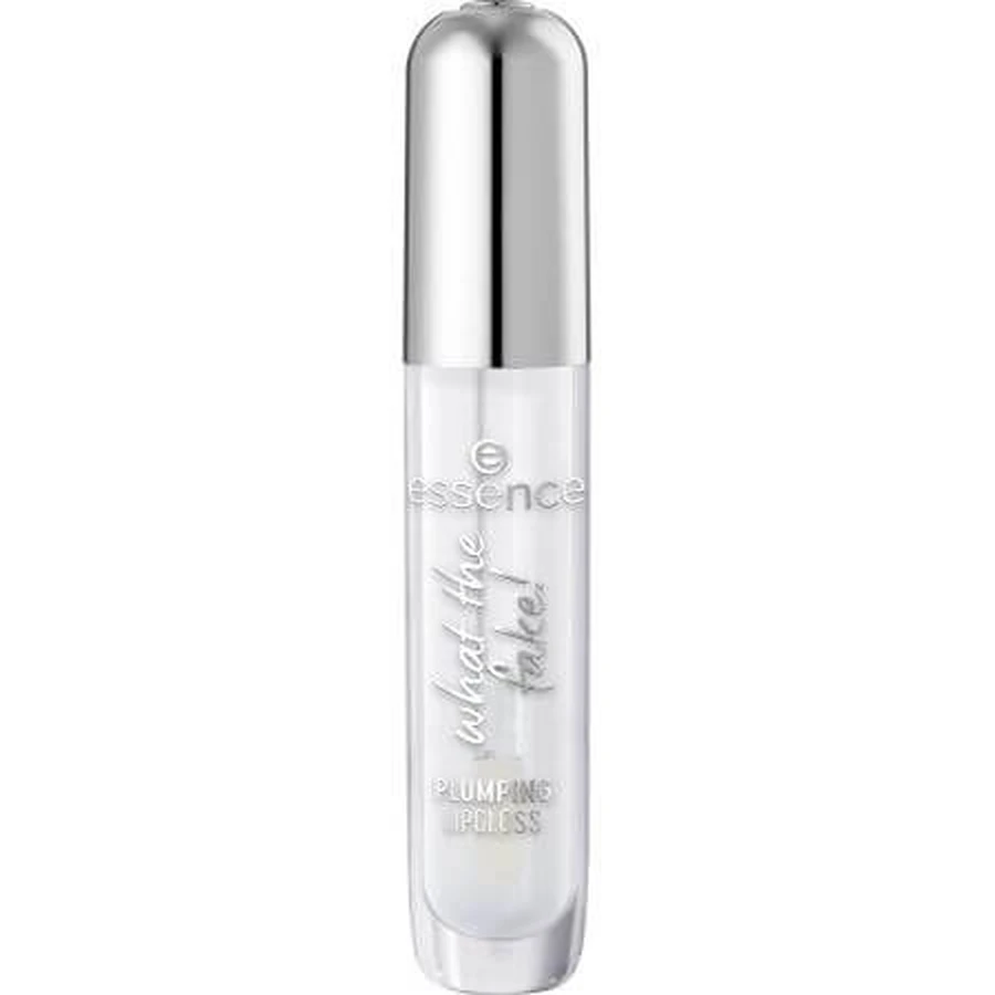 Lip Gloss 100 Sheer Genius, What the fake! Plumping Lipgloss, 4 ml, Essence