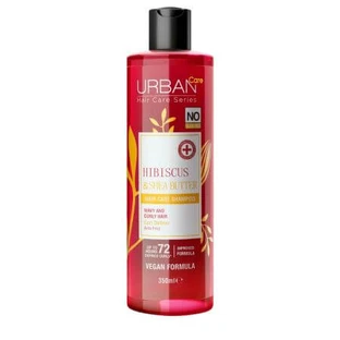 Shampoo voor krullend haar met hibiscus en sheaboter, 350 ml, Urban Care