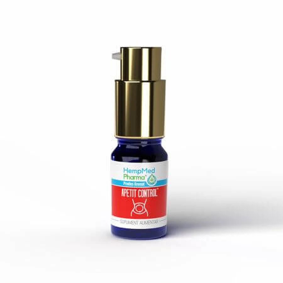 Geozoneerde olie Apetit Control, 10 ml, HempMed Pharma