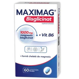 MaxiMag Bisglycinat, 60 Tabletten, Zdrovit
