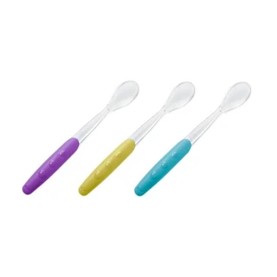 Nuk Set 2 cucharas blandas,+4l