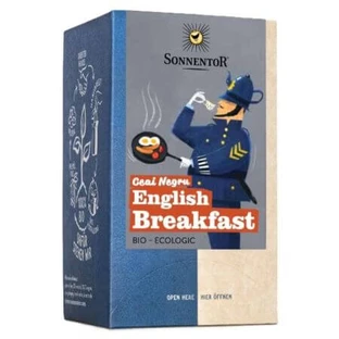 Schwarzer Tee English Breakfast, 18 Kapseln, Sonnentor