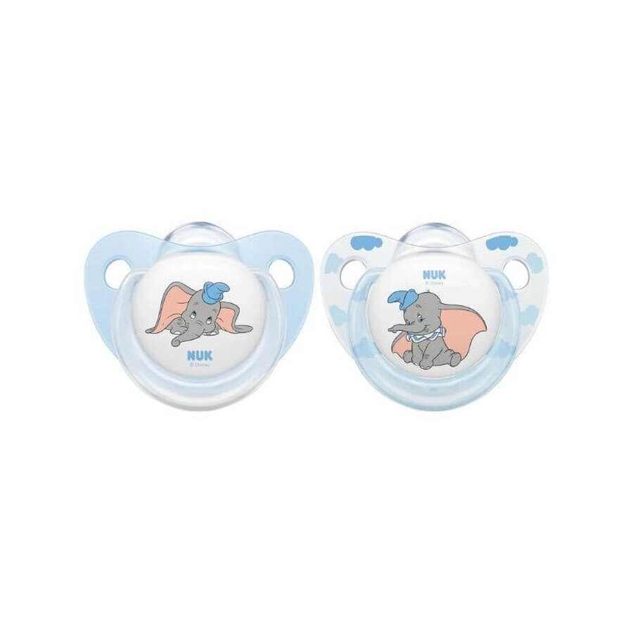 Buy Nuk Disney Dumbo Soother,silicone,M3,18-36l,2pcs Nuk Disney Dumbo Soother,silicone,M3,18-36l,2pcs