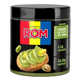 Crème protéinée à tartiner aux pistaches et au rhum, 230 g, Rhum