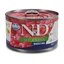 Comida húmeda con carne de cordero para perros adultos Adult Mini Quinoa Digestion N&D, 140 g, Farmina
