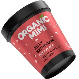 Badeschaum mit Kamelie und Lotus Jelly Badeschaum, 200 ml, Bio Mimi