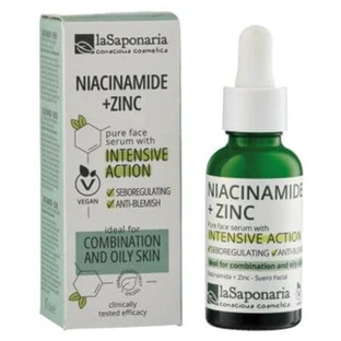 Pure Active met niacinamide en zink, 30 ml, La Saponaria