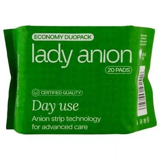 Tagesbinden mit Bio-Baumwolle, 20 Stück, Lady Anion