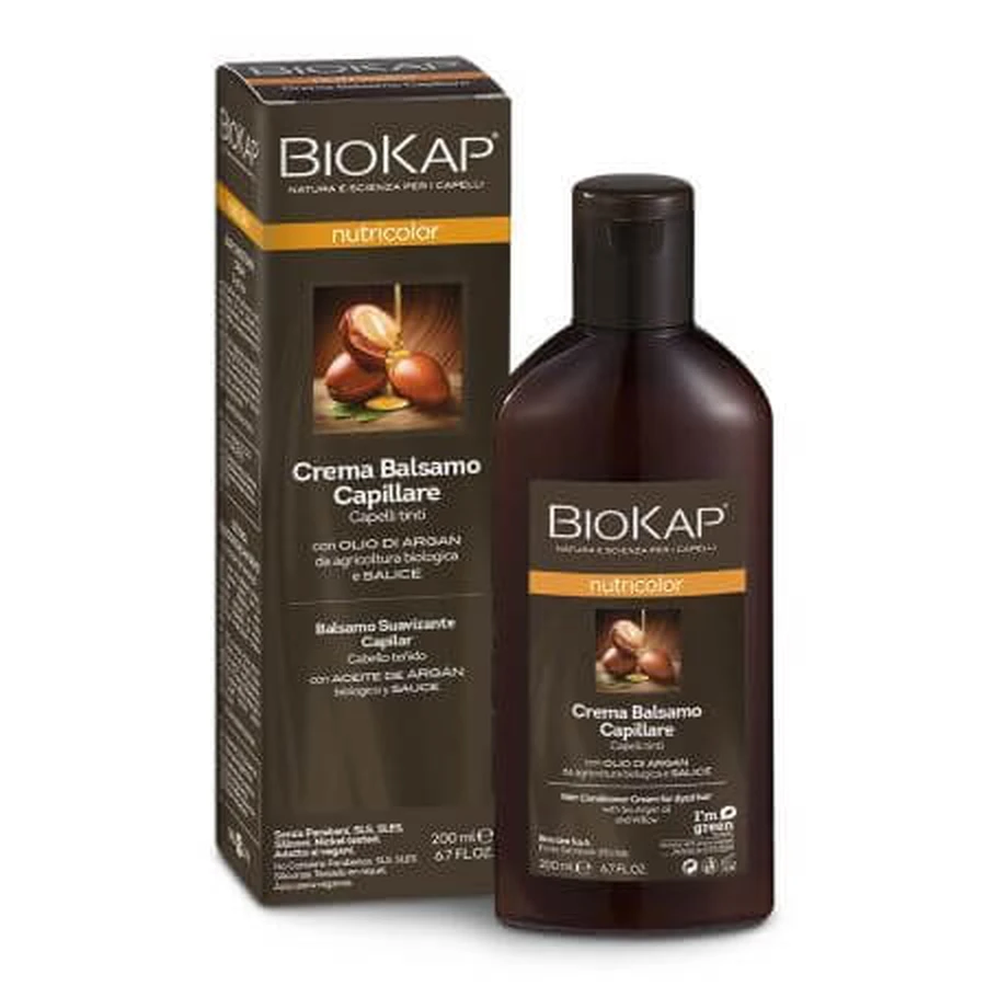 Herstellende conditioner voor gekleurd haar Nutricolor, 200 ml, Biokap