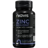 Bisglicinato de Zinc + Vitamina B6 + Vitamina C + Curcumina, 60 cápsulas vegetales, Niavis