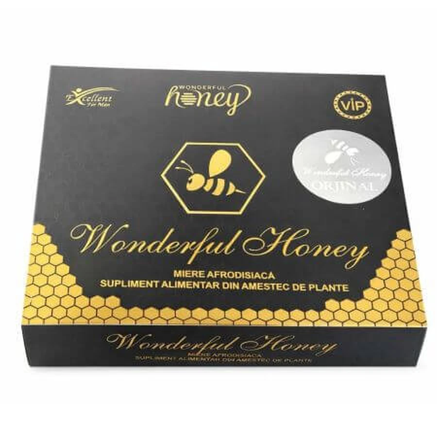Aphrodisiakum Honig, 12 Beutel x 12 g, Wonderful Honey