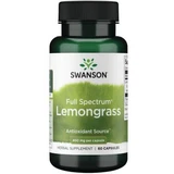 Full Spectrum Lemongrass, 400 mg, 60 cápsulas, Swanson