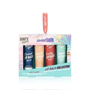 Set de bálsamos labiales Sweet Talk, 4 x 14ml, Dirty Works