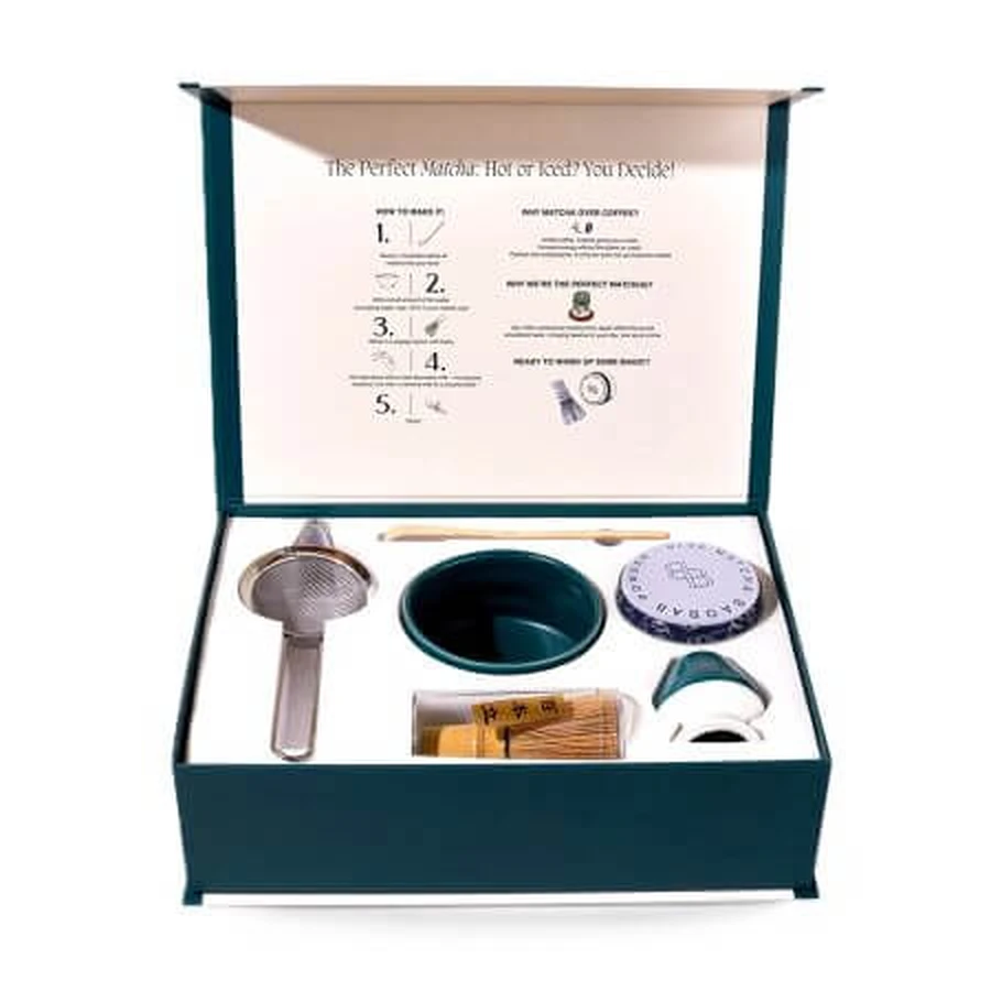Premium-Teebrühset Blue Matcha Matcha Toolbox, BBody