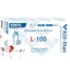 Transparent disposable vinyl gloves, size L, 100 pieces, Kid-Man