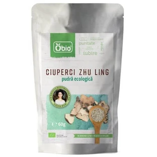 Zhu Ling setas ecológicas en polvo, 60 g, Obio