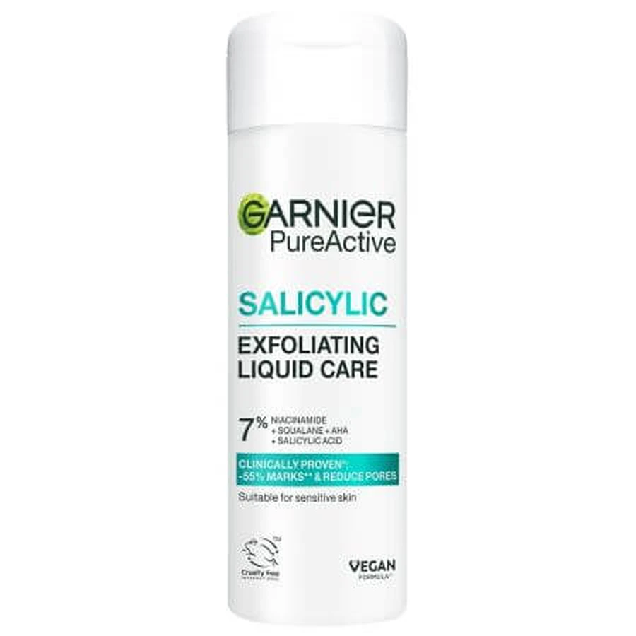 Pure Active Toning Lotion with salicylic acid, 120 ml, Garnier