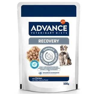 Aliment humide avec du poulet pour chiens et chats Recovery, 100 g, Advance Veterinary Diets