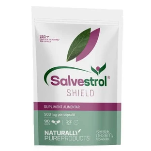 Salvestrol-Schild, 500 mg, 90 Kapseln, Hyperfarm