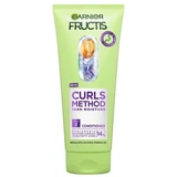 Feuchtigkeitsspendende Spülung mit Sheabutter und Hyaluronsäure für lockiges Haar Fructis Curls Method, 200 ml, Garnier
