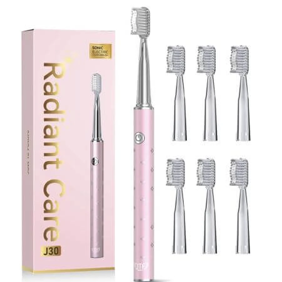 Brosse à dents électrique Pink J30 Sonic, 1 pièce, JTF