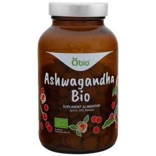 Ashwagandha organisch, 240 tabletten, Obio