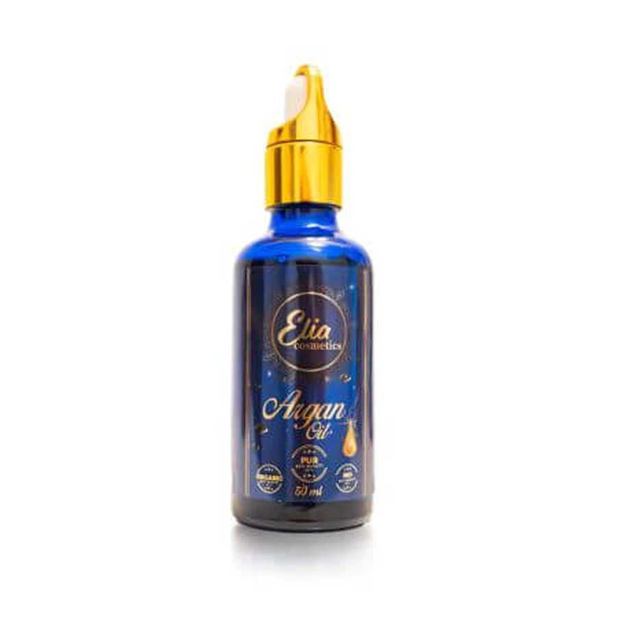 Aceite de argán bio para cara y cuello, 50 ml, Elia Cosmetics