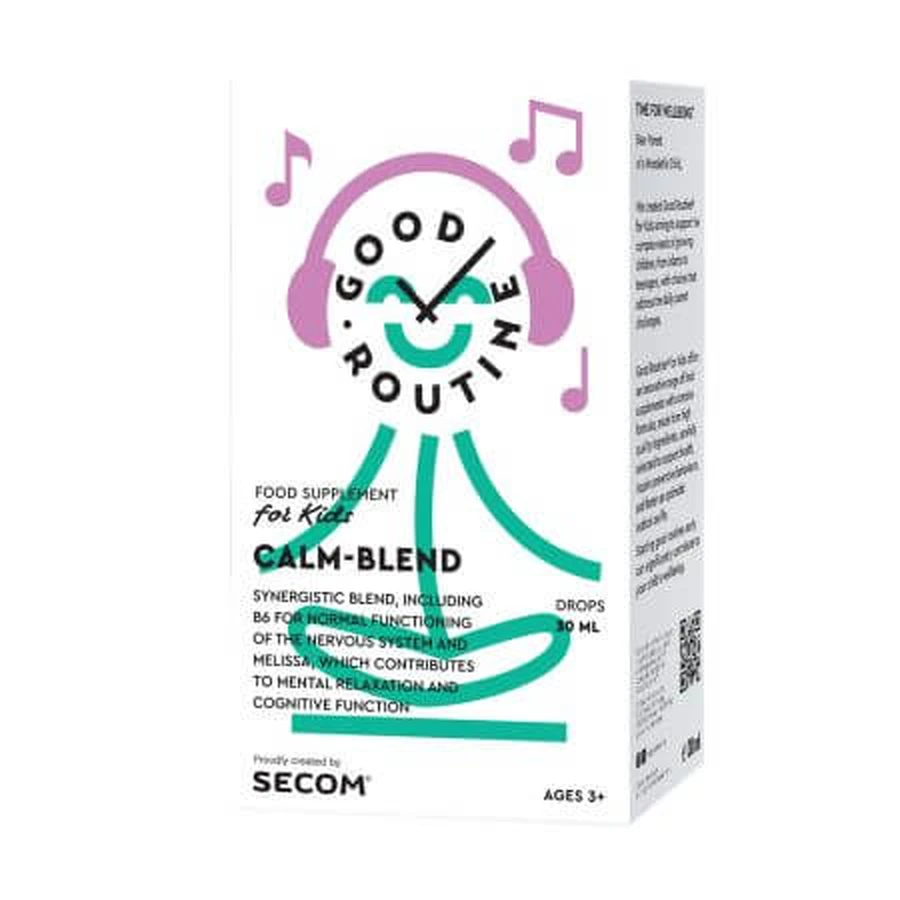 Calm-Blend Goed Routine, 30 ml, Secom