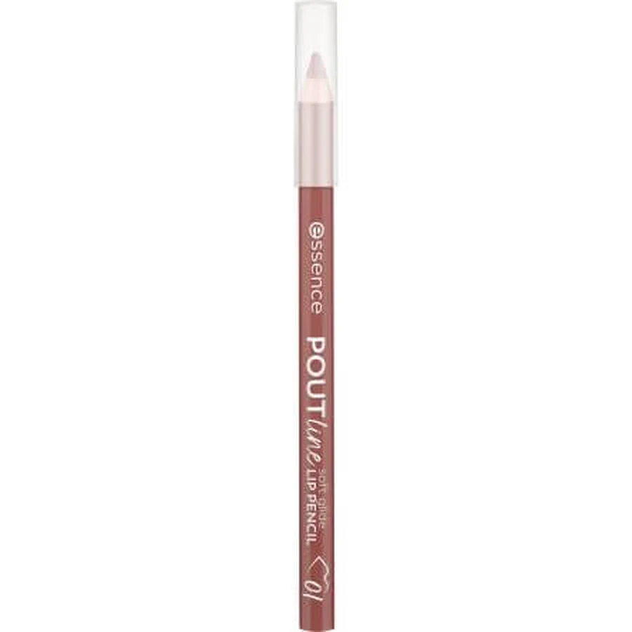 Lip Liner, 01 Like To Mauve It, POUTline soft glide, 0.62 g, Essence