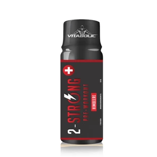 Pre-Workout Shot mit Himbeergeschmack 2 Strong, 60 ml, Vitabolic