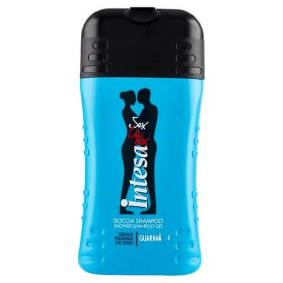 Gel de ducha y champú con Guaraná Intesa Unisex, 250 ml, Malizia
