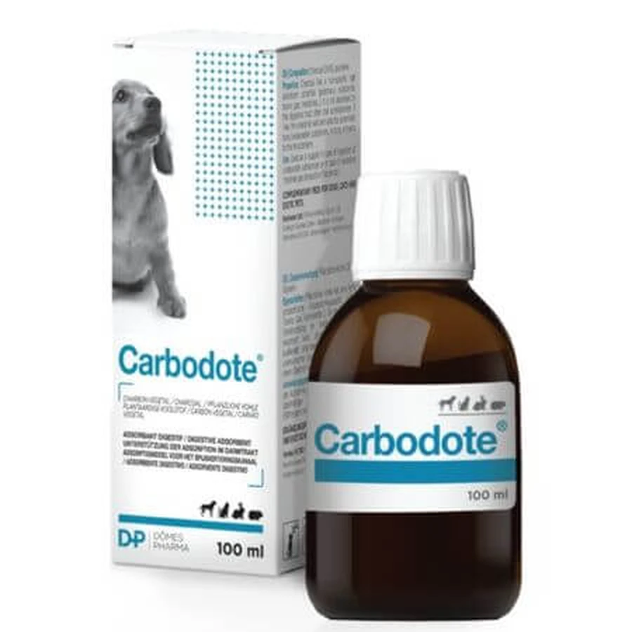 Carbodote solution orale de charbon actif, 100 ml, TVM