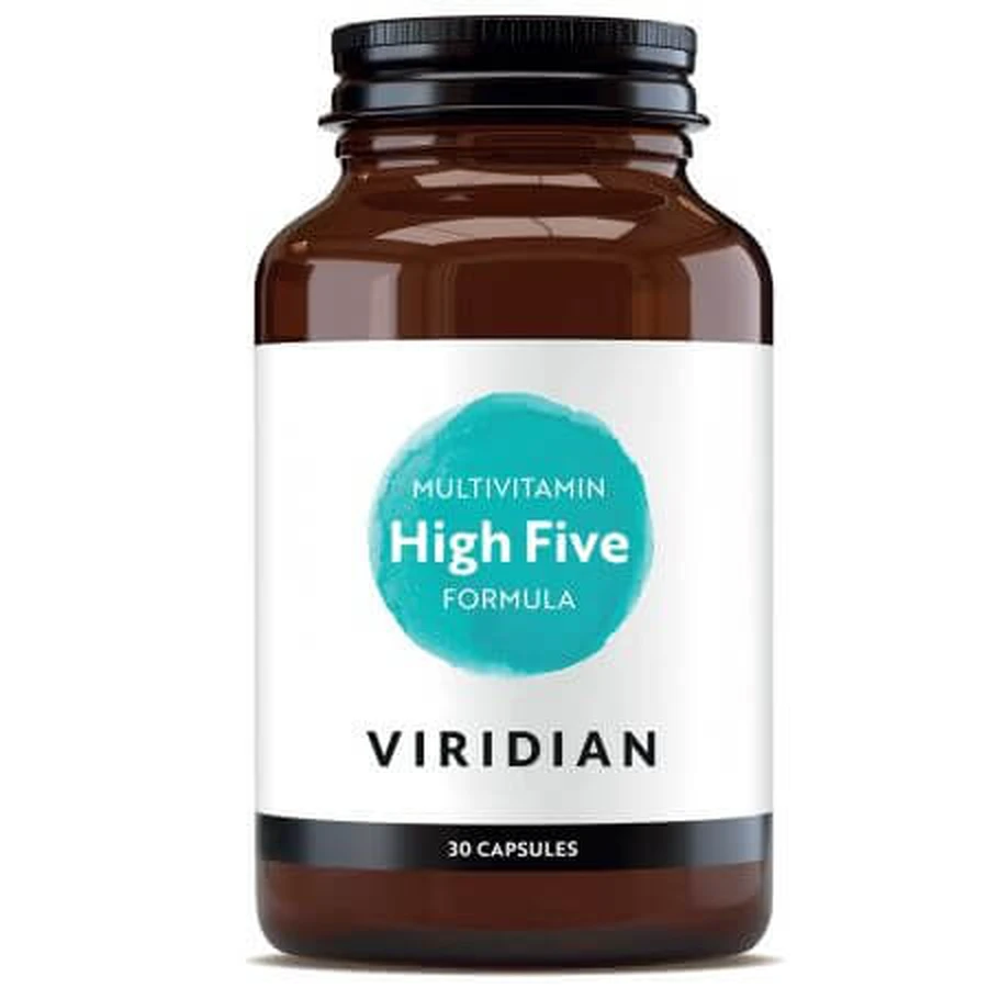 Multivitaminen met B5, 30 capsules, Viridian