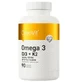 Omega 3 + D3 + K2, 90 capsules, OstroVit