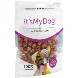 It'S My Dog recompensas de sushi de pato y pescado para perros, 85 g, Natural Health