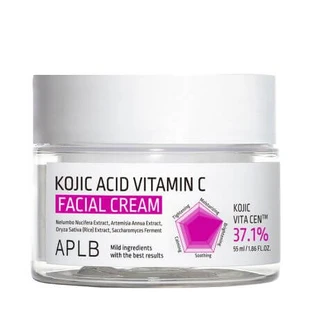 Crema para manchas pigmentarias con ácido kójico y vitamina C, 55 ml, Aplb