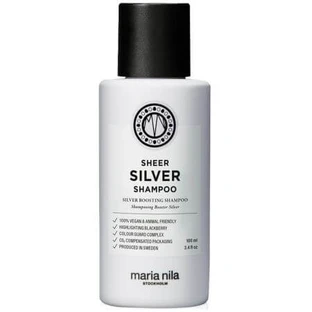 Shampoo for blonde hair Sheer Silver, 100 ml, Maria Nila
