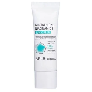 Crema facial FPS 50+ PA++++ con glutatión y niacinamida, 40 ml, Aplb