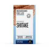 Biologische Shiitake, 800 mg, 60 capsules, MushroomsForLife