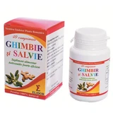 Gember en Salie, 40 tabletten, Elidor