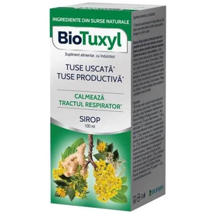 Biotuxyl Droge en productieve hoestsiroop, 100 ml, Biofarm