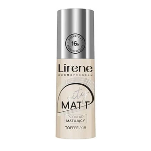 Toffee 208 City Matt Mattifying Foundation Toffee 208 City Matt, 30 ml, Lirene