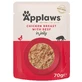 Nourriture humide pour chats avec du blanc de poulet et du bœuf, 70 g, Applaws