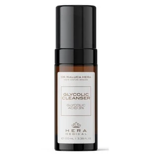 Espuma limpiadora con ácido glicólico 3%, 100 ml, Hera Medical