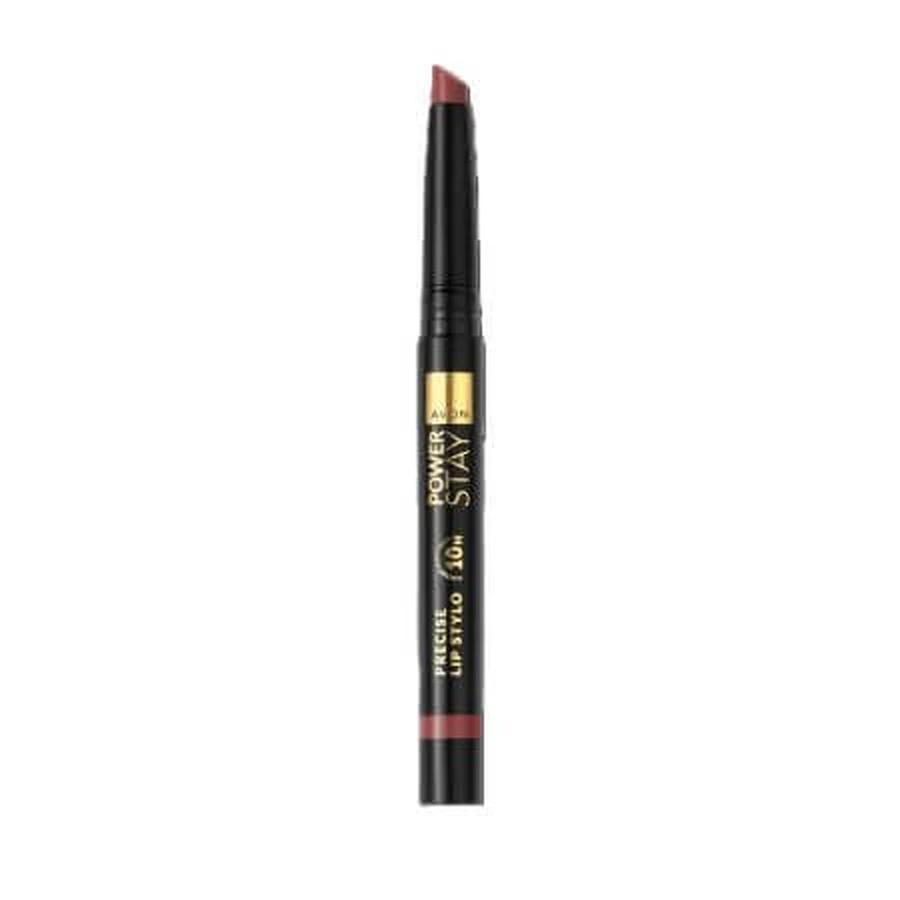 Resistant lipstick Tawny Triumph Power Stay Precise, 1.2 gr, Avon