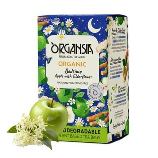 Rooibos, chamomile, lemongrass and ashwagandha tea, 18 sachets, Organsia