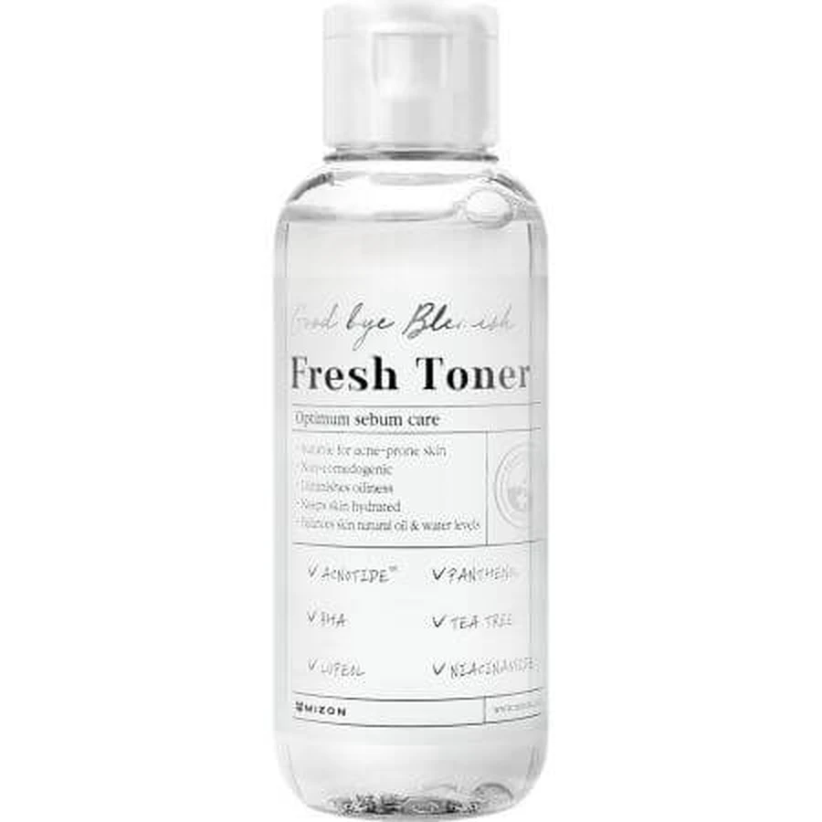 Face toner for acne-prone and sensitive skin Goodbye Blemish, 120 ml, Mizon